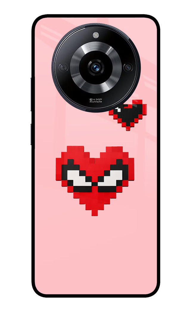 Gwen Heart Realme Narzo 60 5G Glass Case Back Cover by Casekaro