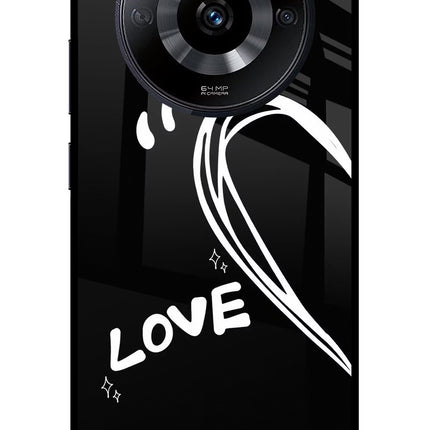 Love Line Realme Narzo 60 5G Glass Case Back Cover by Casekaro