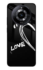 Love Line Realme Narzo 60 5G Glass Case Back Cover by Casekaro