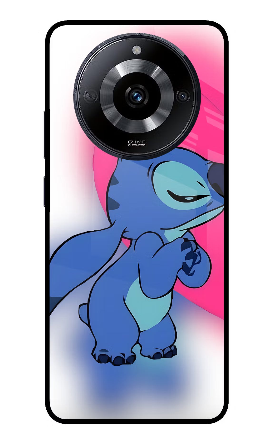 Stitch Hug Realme Narzo 60 5G Glass Case