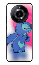 Stitch Hug Realme Narzo 60 5G Glass Case Back Cover by Casekaro