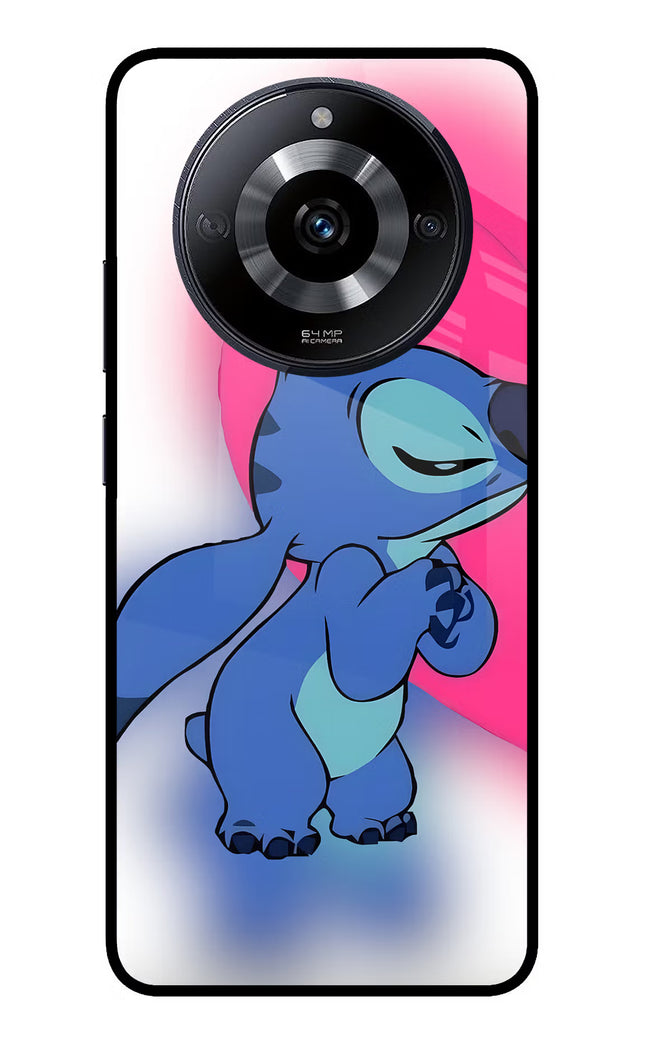 Stitch Hug Realme Narzo 60 5G Glass Case Back Cover by Casekaro