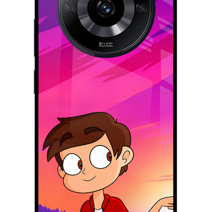 Marco Sunset Realme Narzo 60 5G Glass Case Back Cover by Casekaro