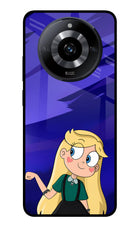 Star Glow Realme Narzo 60 5G Glass Case Back Cover by Casekaro