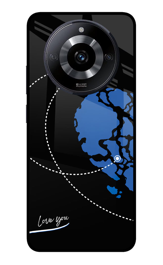 Love Orbit Realme Narzo 60 5G Glass Case Back Cover by Casekaro