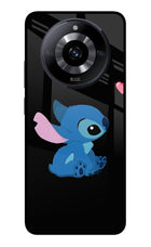 Stitch Crush Realme Narzo 60 5G Glass Case Back Cover by Casekaro