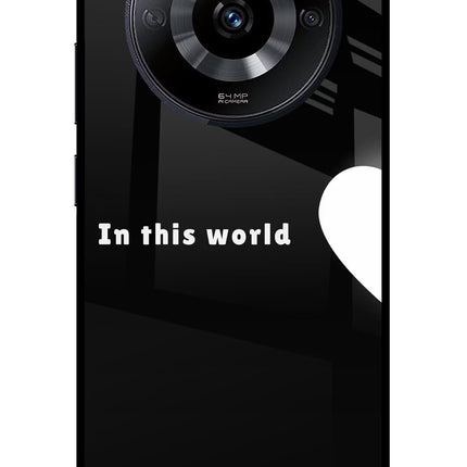 This World Realme Narzo 60 5G Glass Case Back Cover by Casekaro