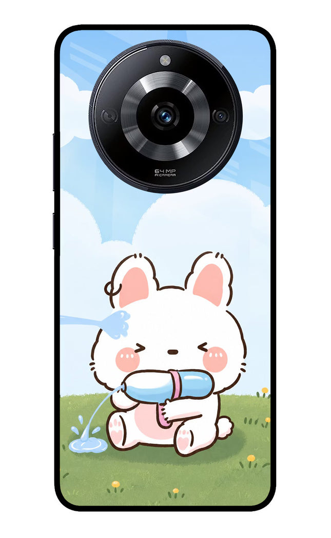 Bunny Treat Realme Narzo 60 5G Glass Case Back Cover by Casekaro
