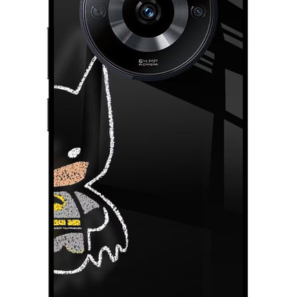 Bat Kitty Realme Narzo 60 5G Glass Case Back Cover by Casekaro