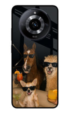 Party Squad Realme Narzo 60 5G Glass Case Back Cover by Casekaro