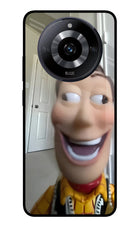 Side Eye Woody Realme Narzo 60 5G Glass Case Back Cover by Casekaro