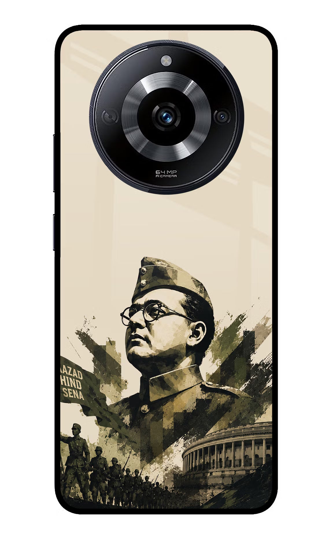 Netaji Rising Realme Narzo 60 5G Glass Case