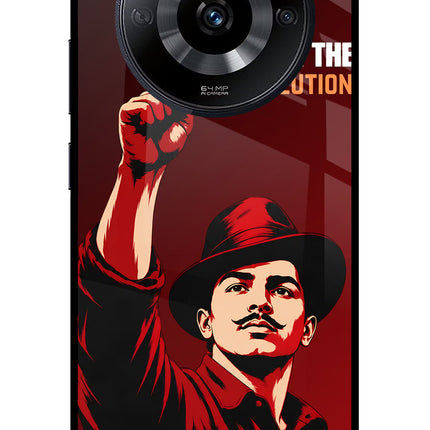 Bhagat Singh Revolution Realme Narzo 60 5G Glass Case