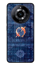 Koi Blue Realme Narzo 60 5G Glass Case