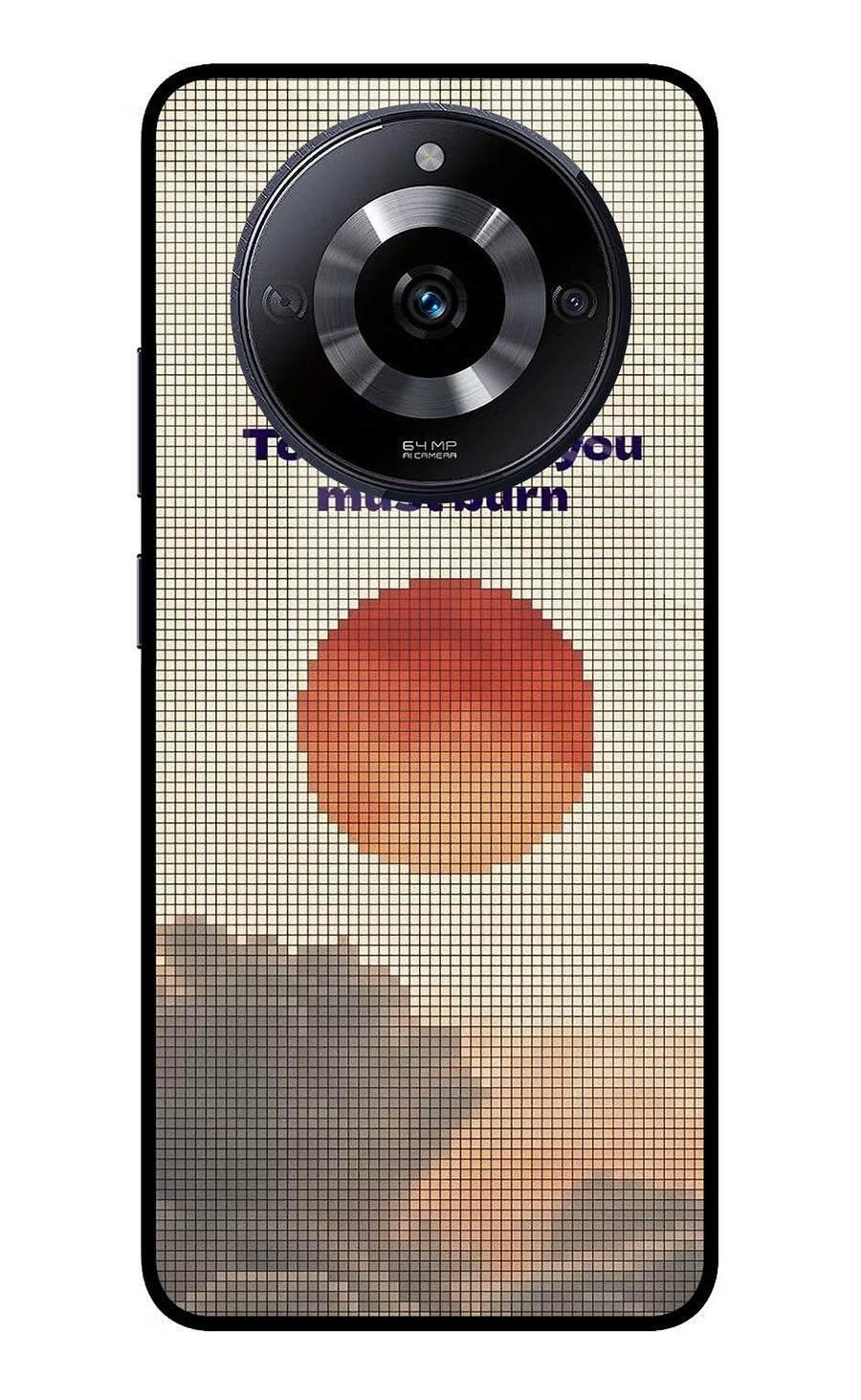 Pixel Sun Realme Narzo 60 5G Back Cover, Glass case