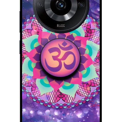 Om Purple Realme Narzo 60 5G Pop Case by Casekaro