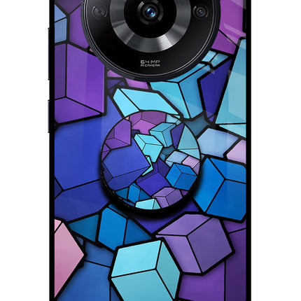 Cubic Abstract Realme Narzo 60 5G Pop Case by Casekaro