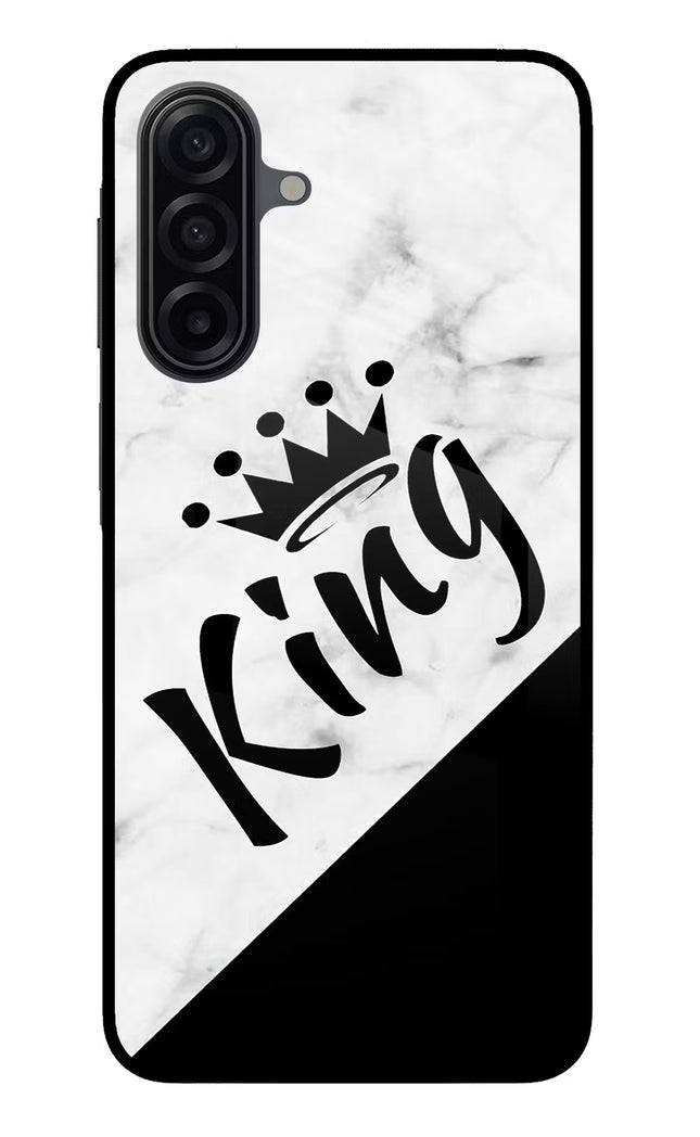 King Samsung M17 5G Glass Case Back Cover by Casekaro