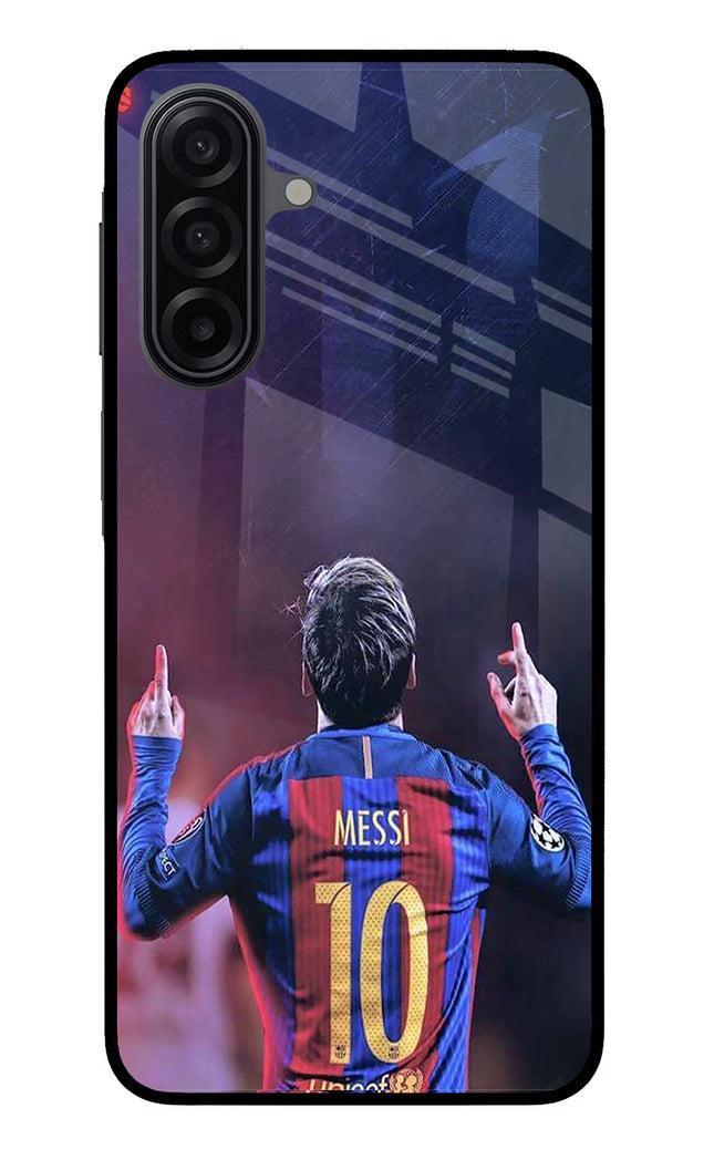 Messi Samsung M17 5G Glass Case Back Cover by Casekaro