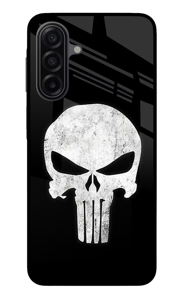 Punisher Skull Samsung M17 5G Glass Case Back Cover by Casekaro