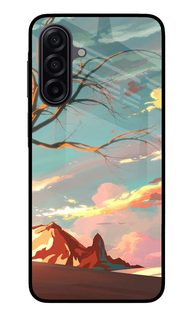 Scenery Samsung M17 5G Glass Case Back Cover by Casekaro