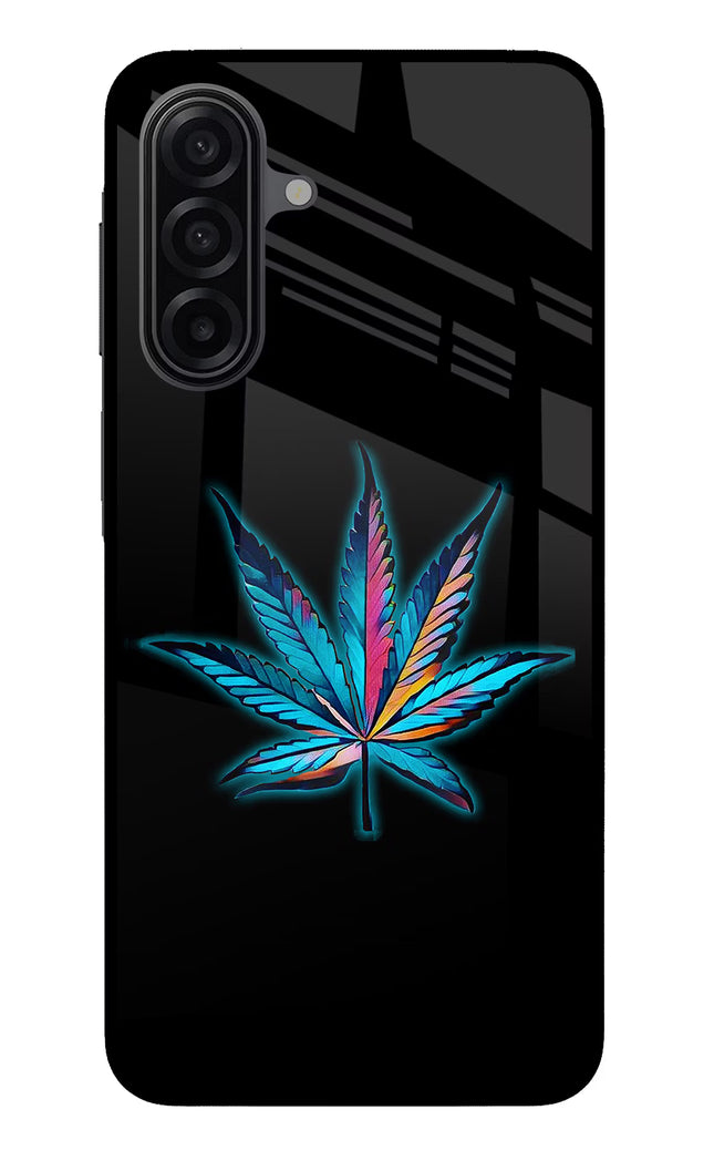 Weed Samsung M17 5G Glass Case Back Cover by Casekaro