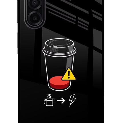 Coffee Samsung M17 5G Glass Case