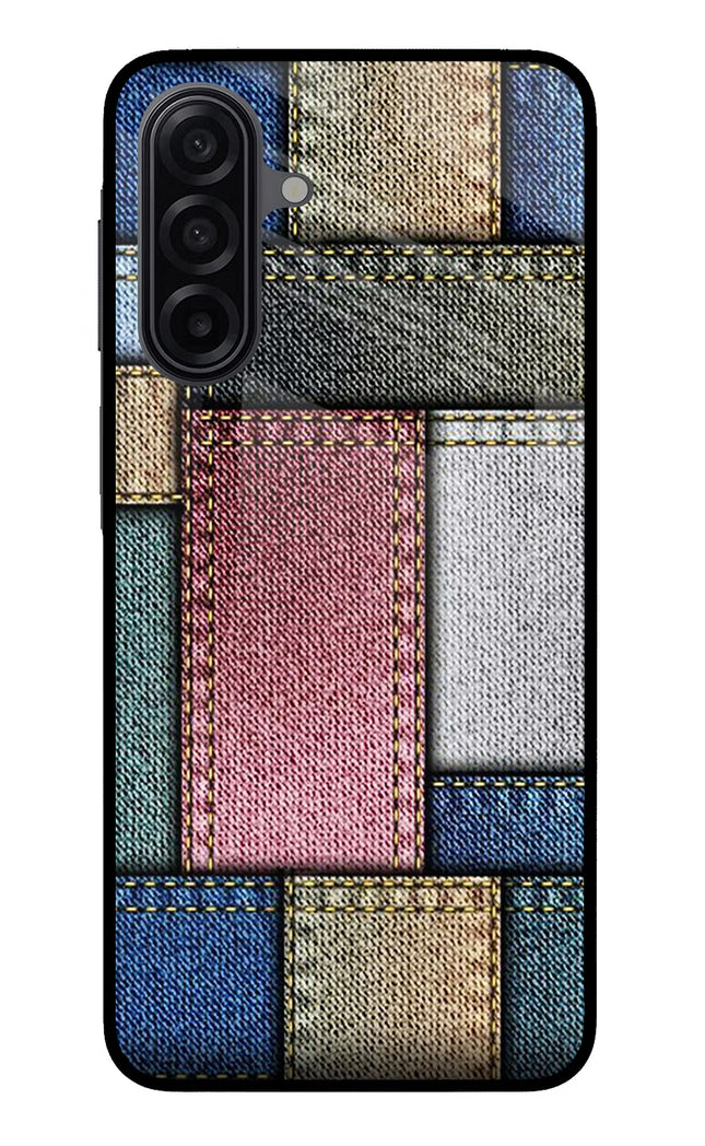 Multicolor Jeans Samsung M17 5G Glass Case Back Cover by Casekaro