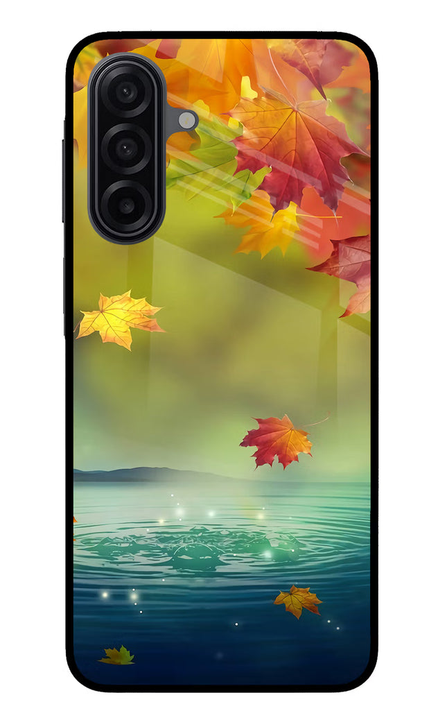 Flowers Samsung M17 5G Glass Case Back Cover by Casekaro