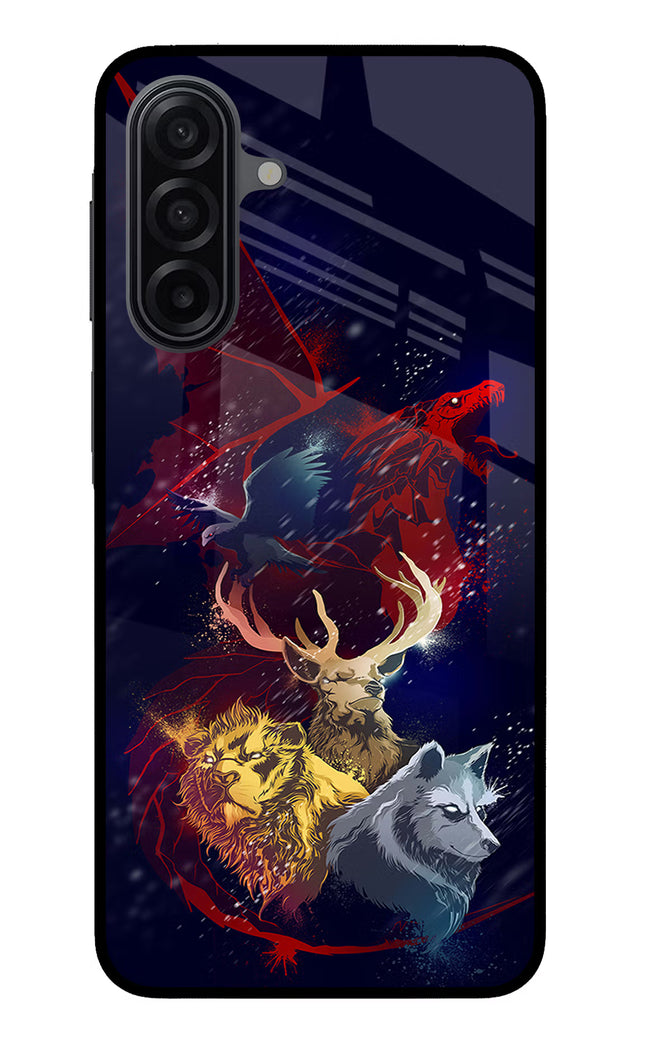 Game Of Thrones Samsung M17 5G Glass Case Back Cover by Casekaro