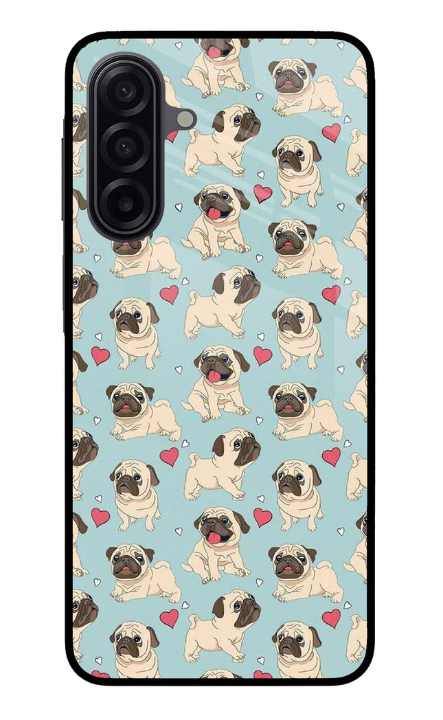 Pug Dog Samsung M17 5G Glass Case Back Cover by Casekaro