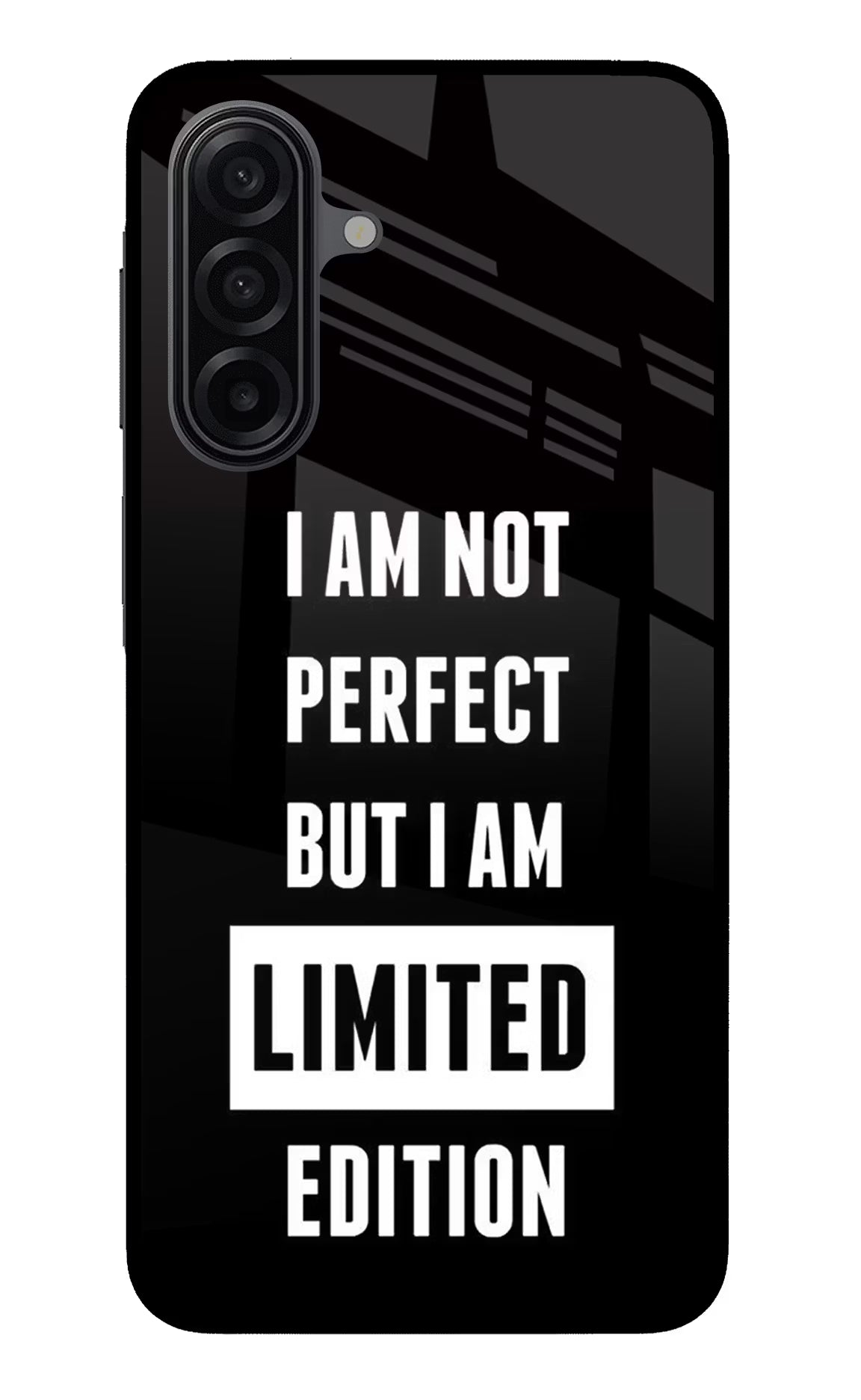 I Am Not Perfect But I Am Limited Edition Samsung M17 5G Glass Case