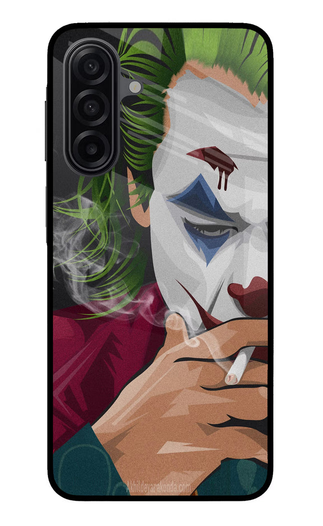 Joker Smoking Samsung M17 5G Glass Case Back Cover by Casekaro