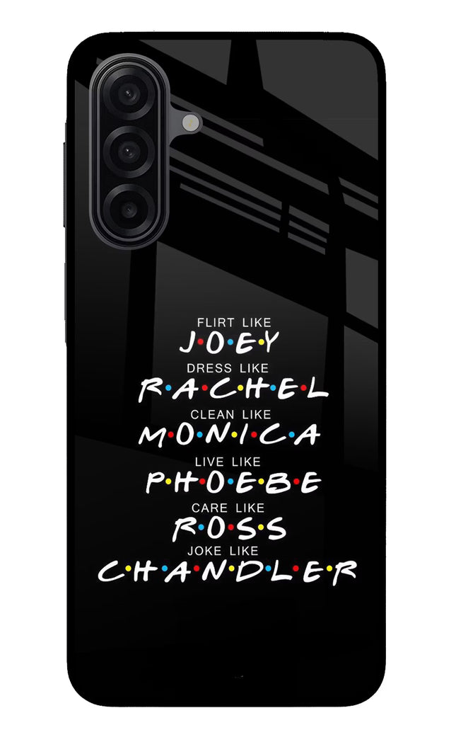 FRIENDS Character Samsung M17 5G Glass Case Back Cover by Casekaro