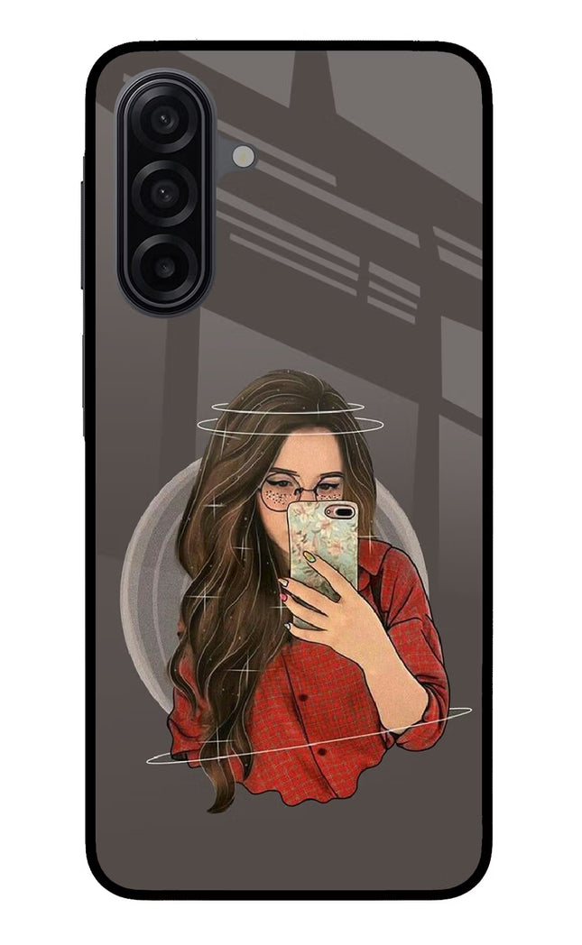 Selfie Queen Samsung M17 5G Glass Case Back Cover by Casekaro