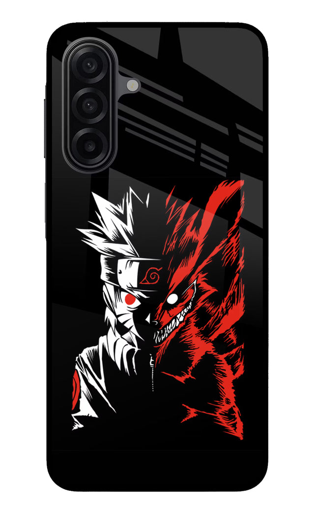 Naruto Two Face Samsung M17 5G Glass Case Back Cover by Casekaro