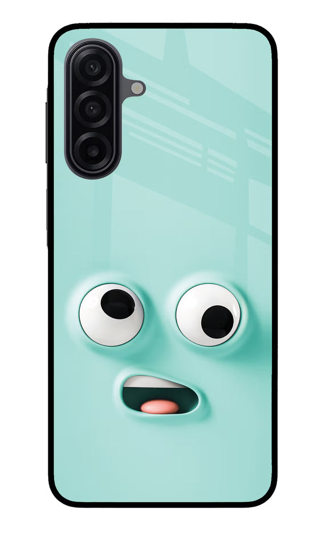 Funny Cartoon Samsung M17 5G Glass Case Back Cover by Casekaro