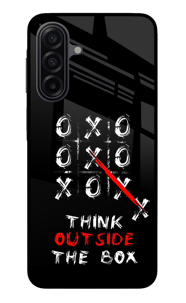 Think out of the BOX Samsung M17 5G Glass Case Back Cover by Casekaro