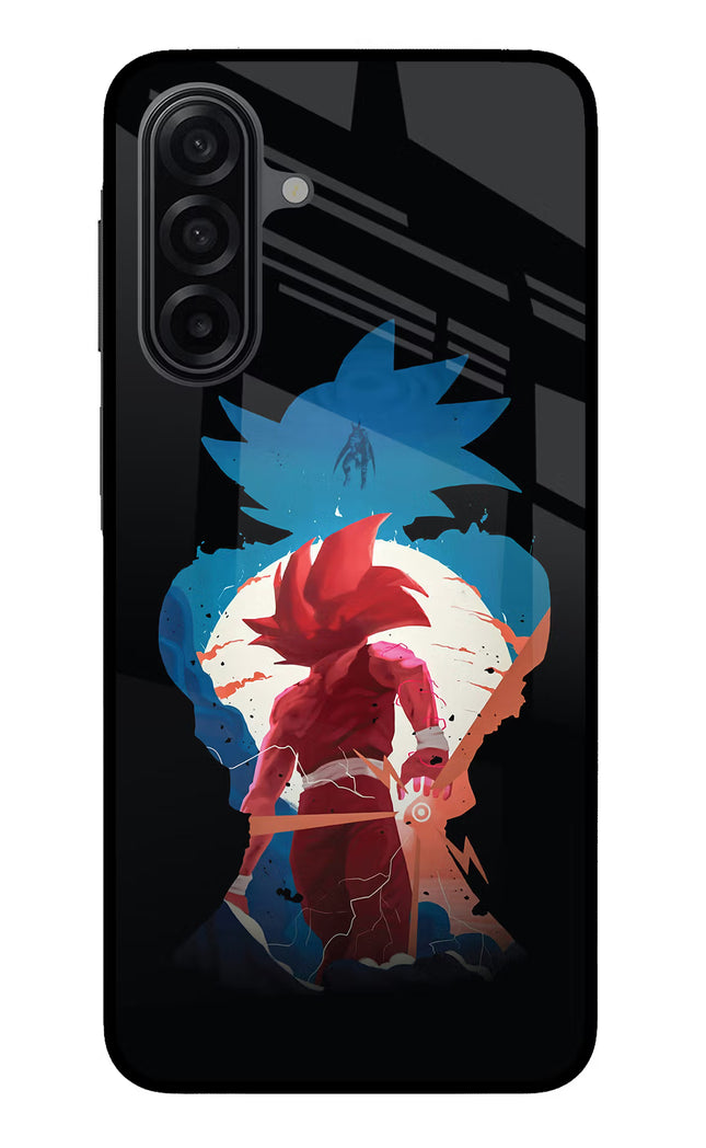 Goku Samsung M17 5G Glass Case Back Cover by Casekaro