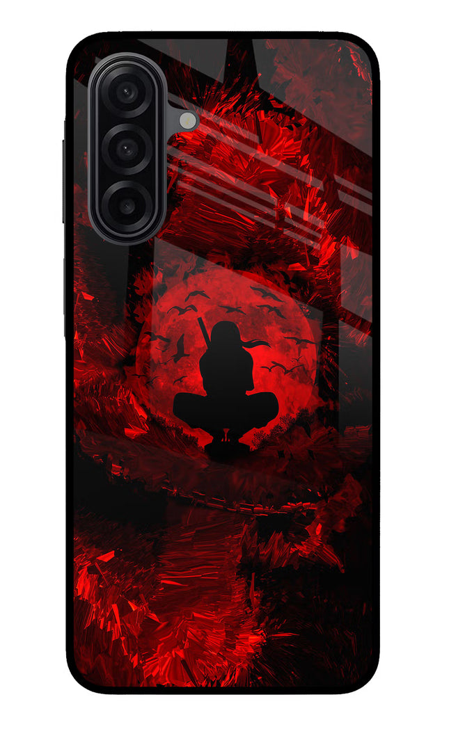 Itachi Uchiha Samsung M17 5G Glass Case Back Cover by Casekaro