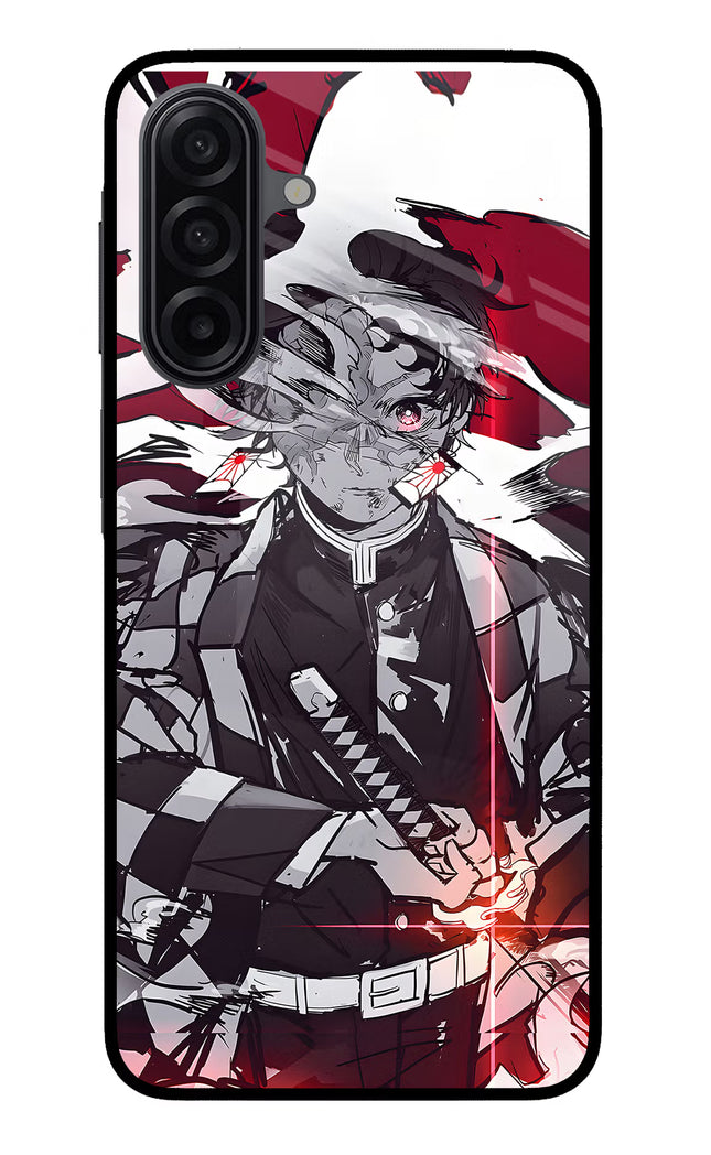 Demon Slayer Samsung M17 5G Glass Case Back Cover by Casekaro