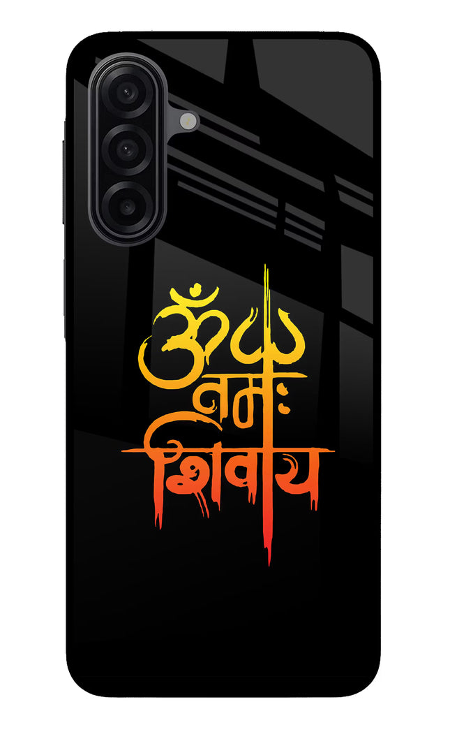 Om Namah Shivay Samsung M17 5G Glass Case Back Cover by Casekaro