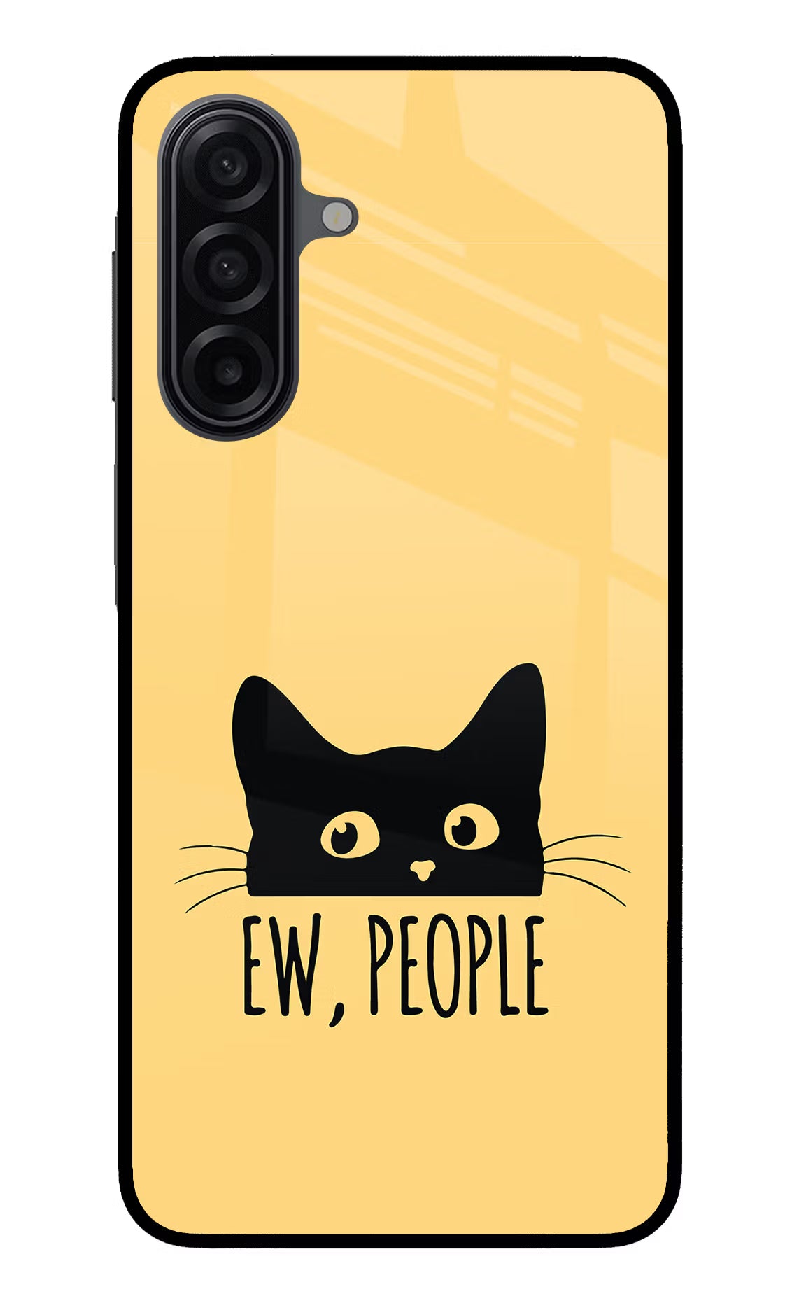Ew People Catitude Samsung M17 5G Glass Case