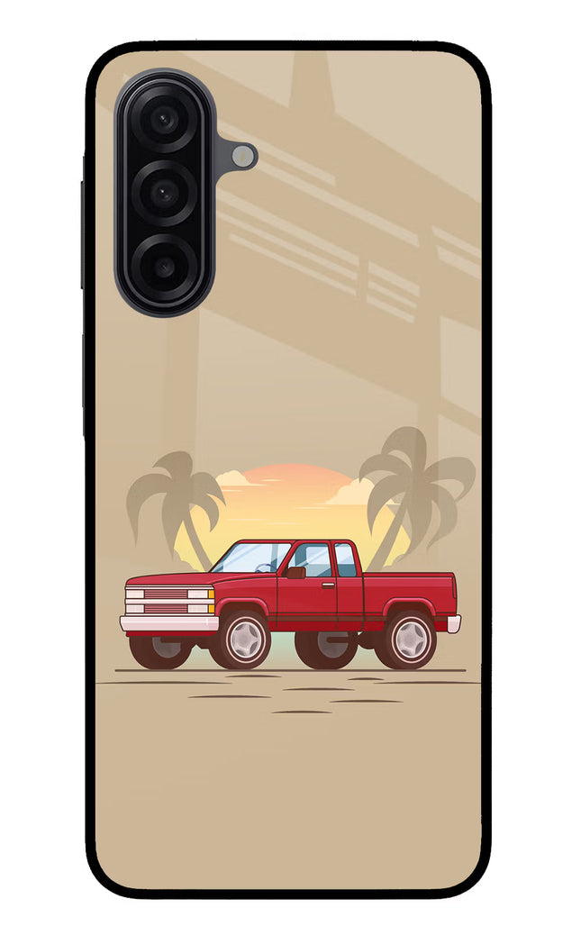 Desert Classic Drive Samsung M17 5G Glass Case Back Cover by Casekaro