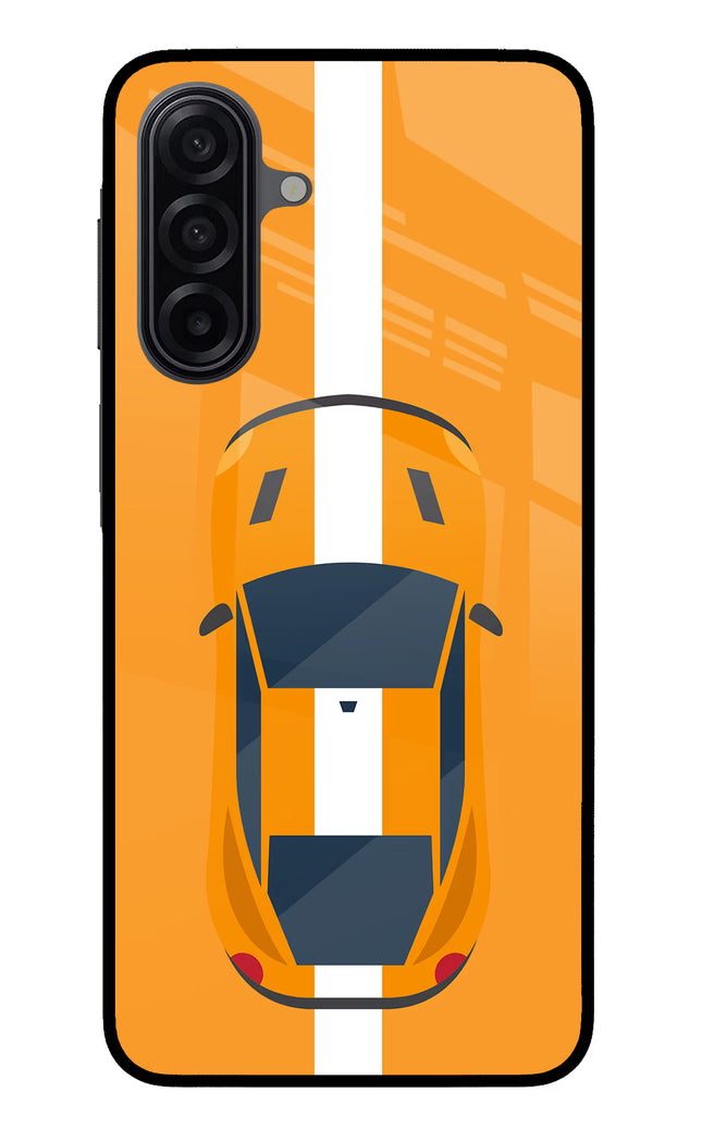 Highway Pursuit Samsung M17 5G Glass Case Back Cover by Casekaro