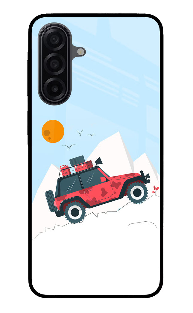 Mountain Trail Beast Samsung M17 5G Glass Case Back Cover by Casekaro