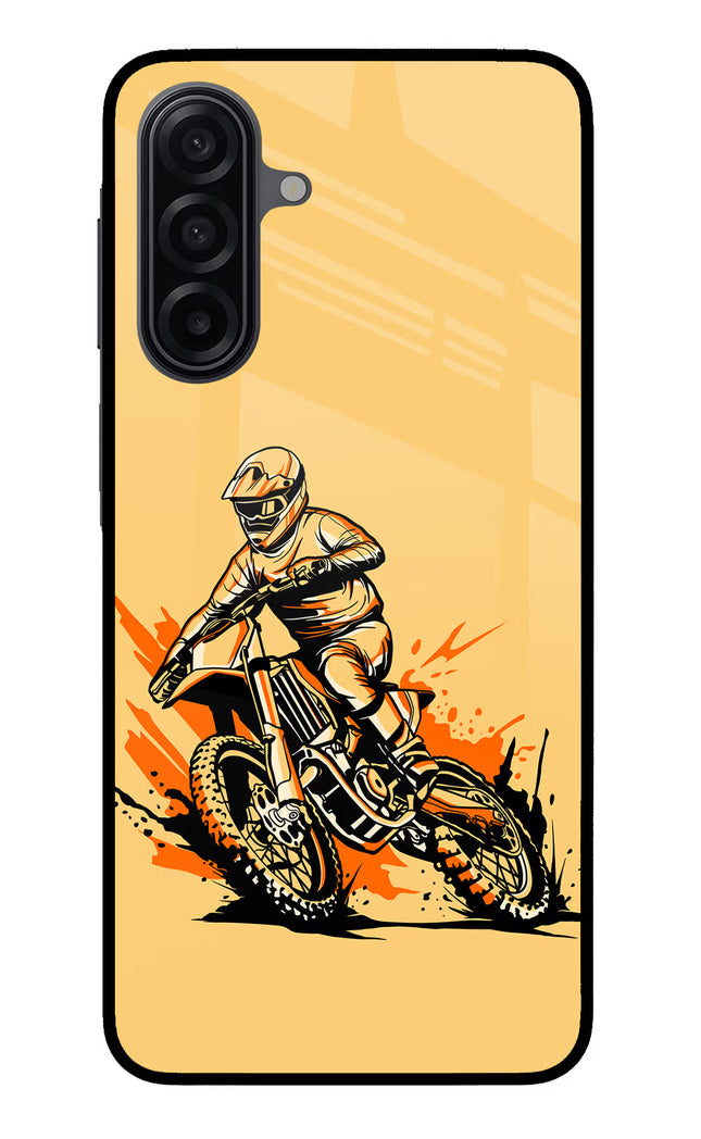 Off-Road Fury Samsung M17 5G Glass Case Back Cover by Casekaro