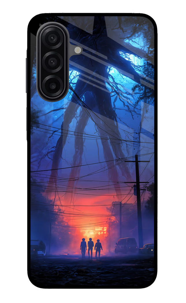 Ordinary Things Shadow Samsung M17 5G Glass Case Back Cover by Casekaro