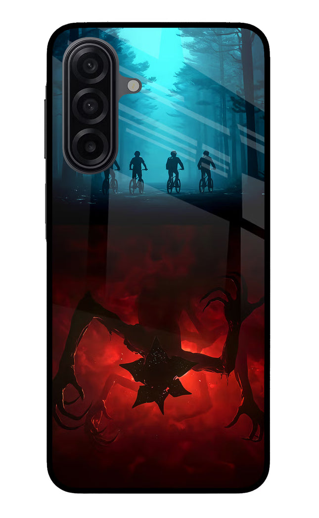 Ordinary Things Downside Up Samsung M17 5G Glass Case Back Cover by Casekaro