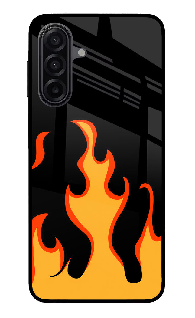 Fired Up – Black Samsung M17 5G Glass Case Back Cover by Casekaro